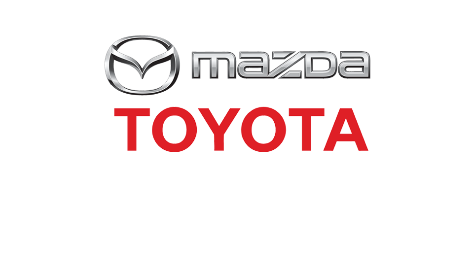 MAZDA TOYOTA logos