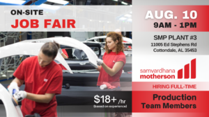 SMP Job Fair - promotional graphic